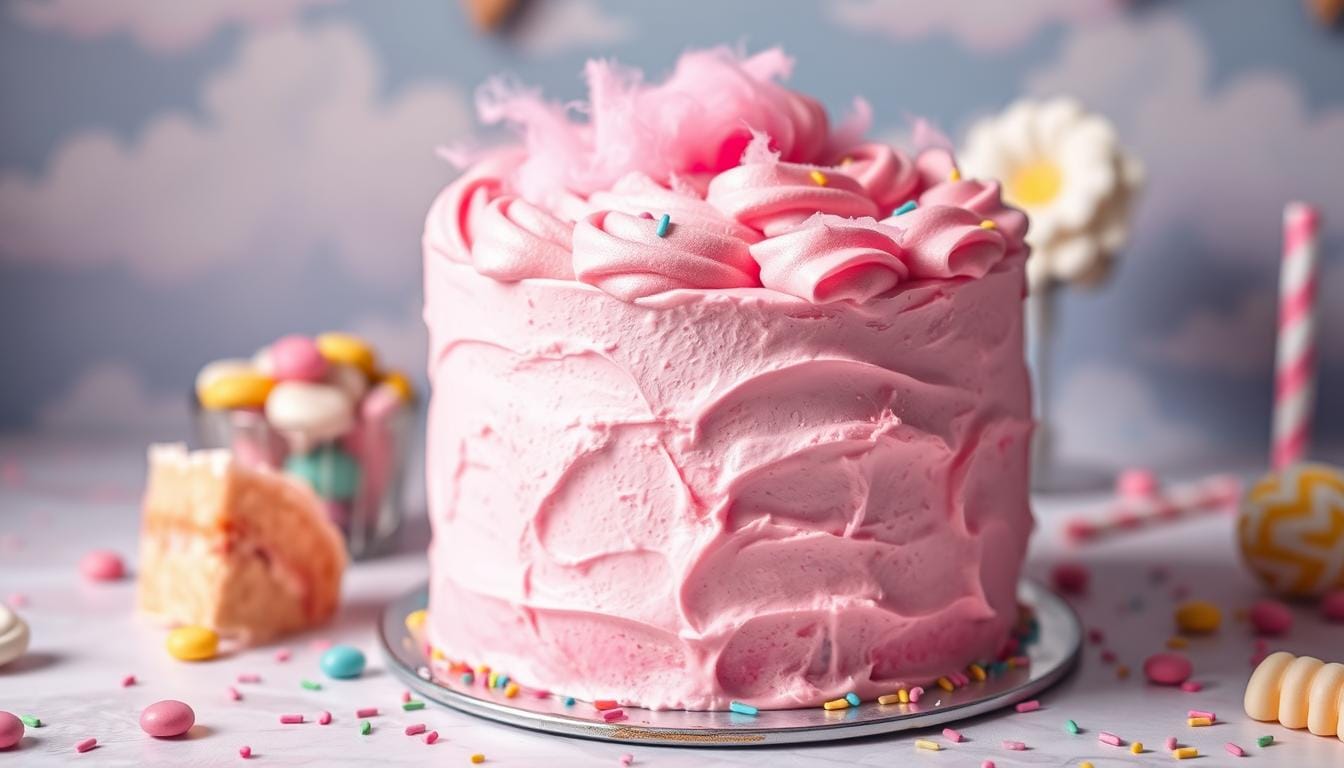 cotton candy cake