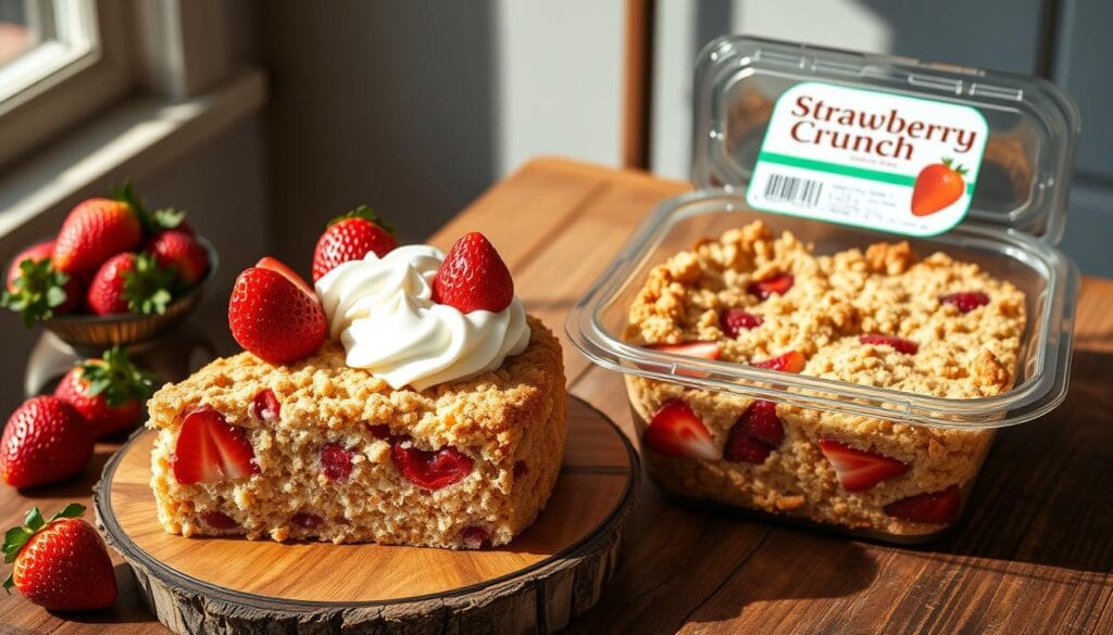 homemade strawberry crunch cake vs. store-bought homemade strawberry crunch cake vs. store-bought