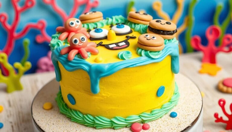 spongebob cake