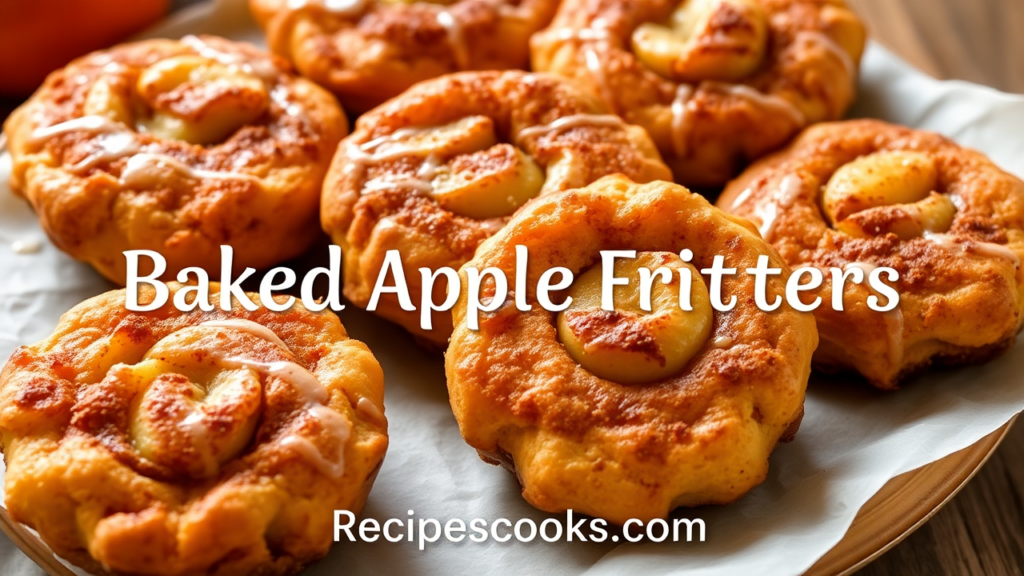 Baked Apple Fritters