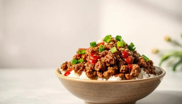 Korean Ground Beef Bowl