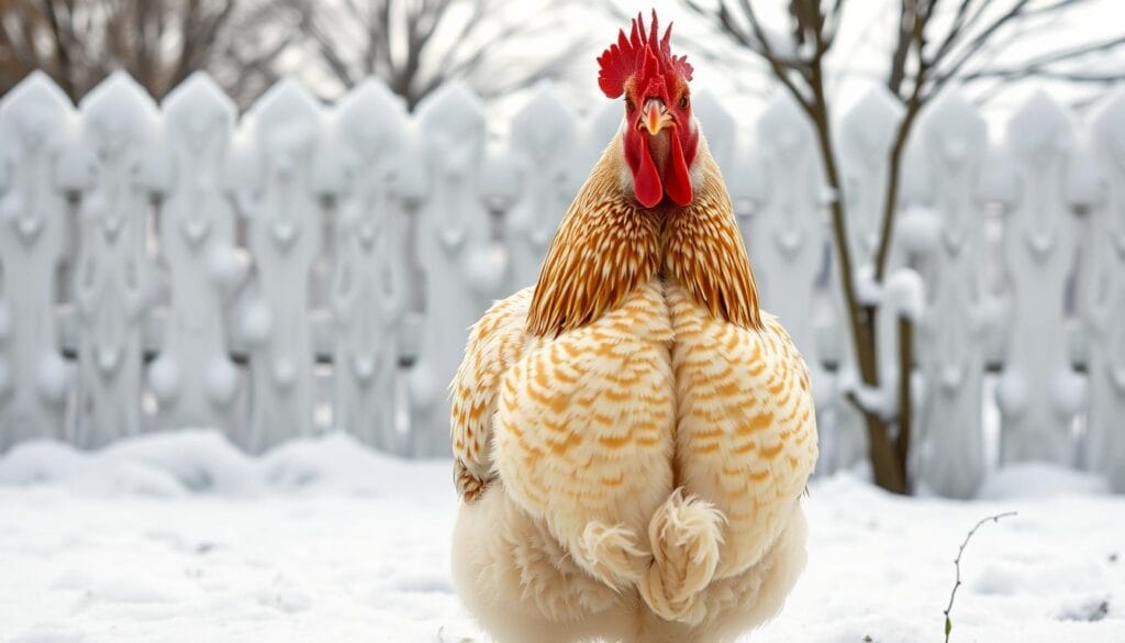 cold tolerance in Salmon Faverolle chickens