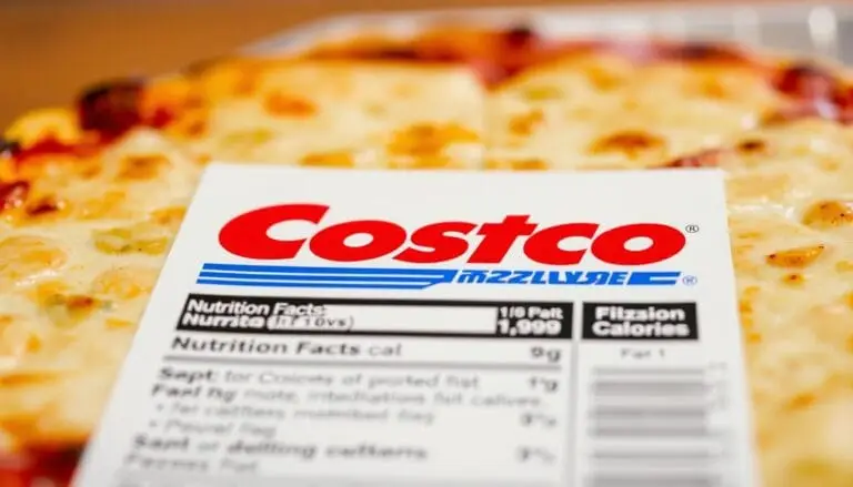 costco pizza calories
