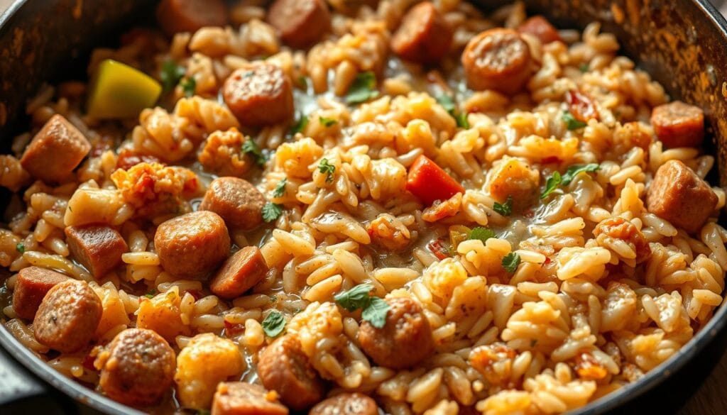 sausage and rice recipe