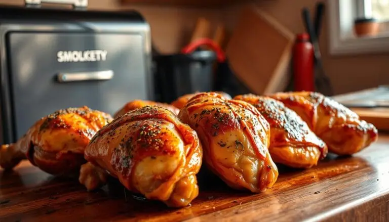 smoked chicken thighs